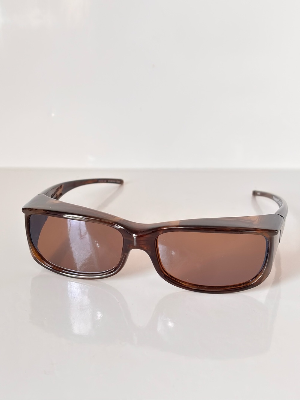 Jonathan Paul Fitovers Eyewear Small Euroka in Brown-Marble & Amber
